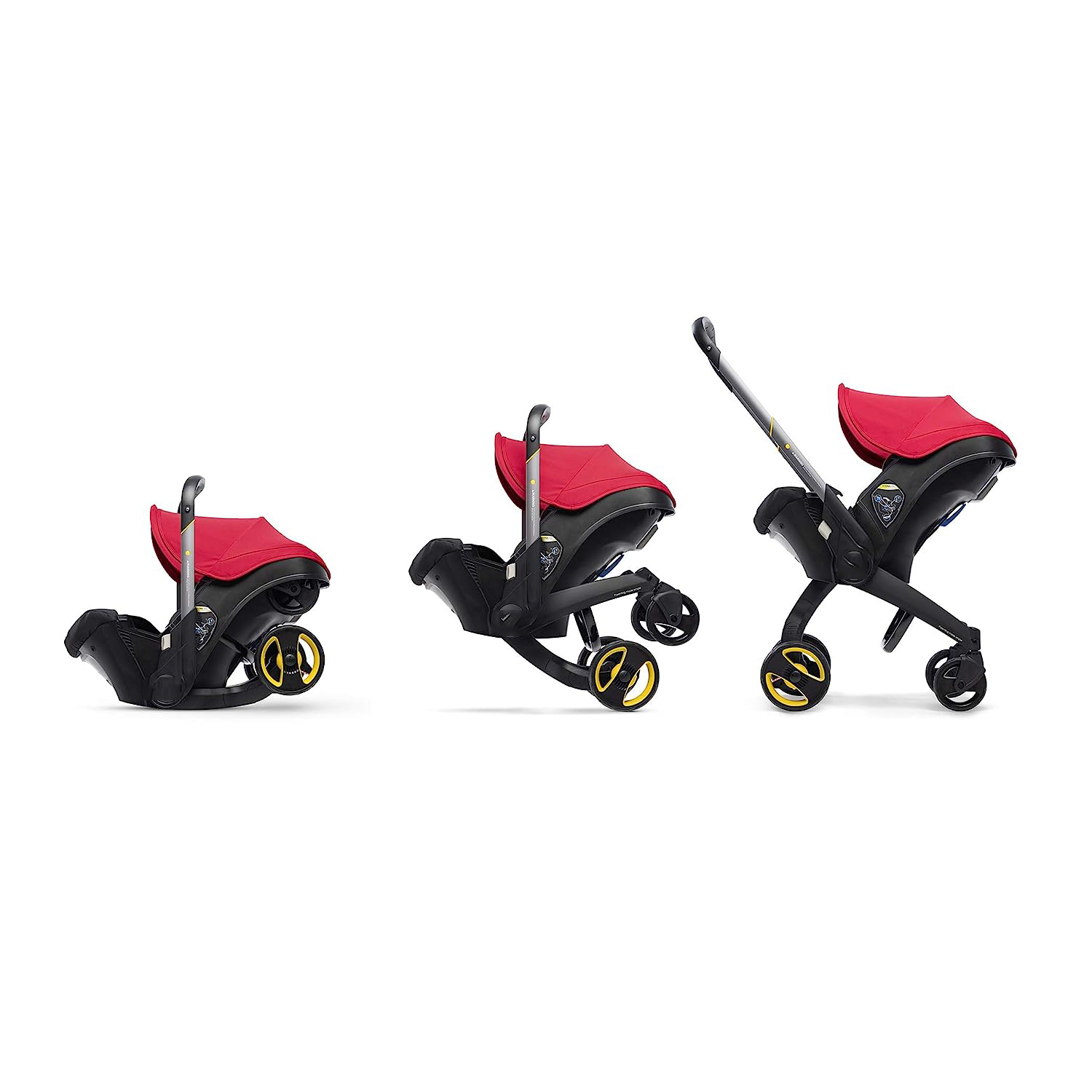 Infant Car Seat & Latch Base - Rear Facing, Car Seat to Stroller in Seconds - US Version, Nitro Black