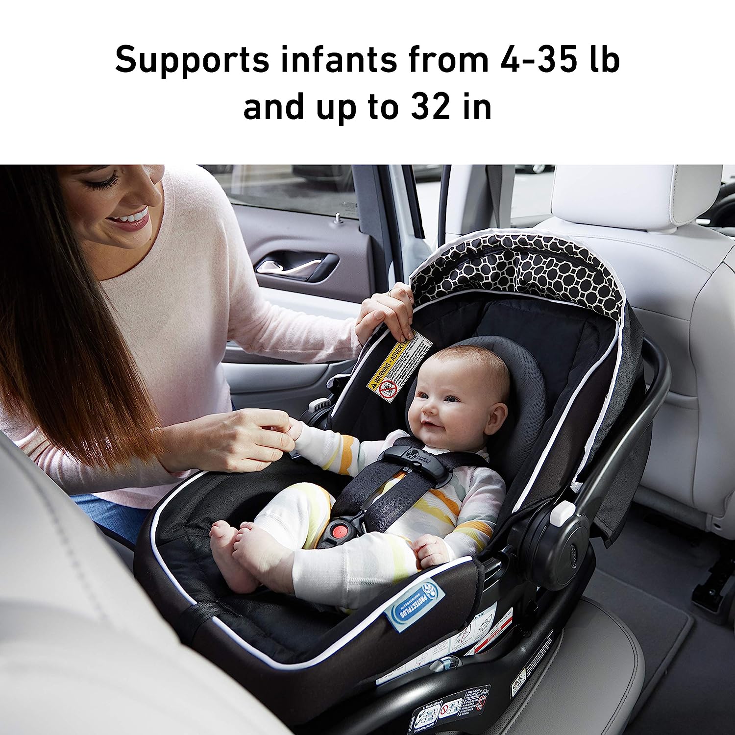 SnugRide 35 Lite LX Infant Car Seat, Hailey