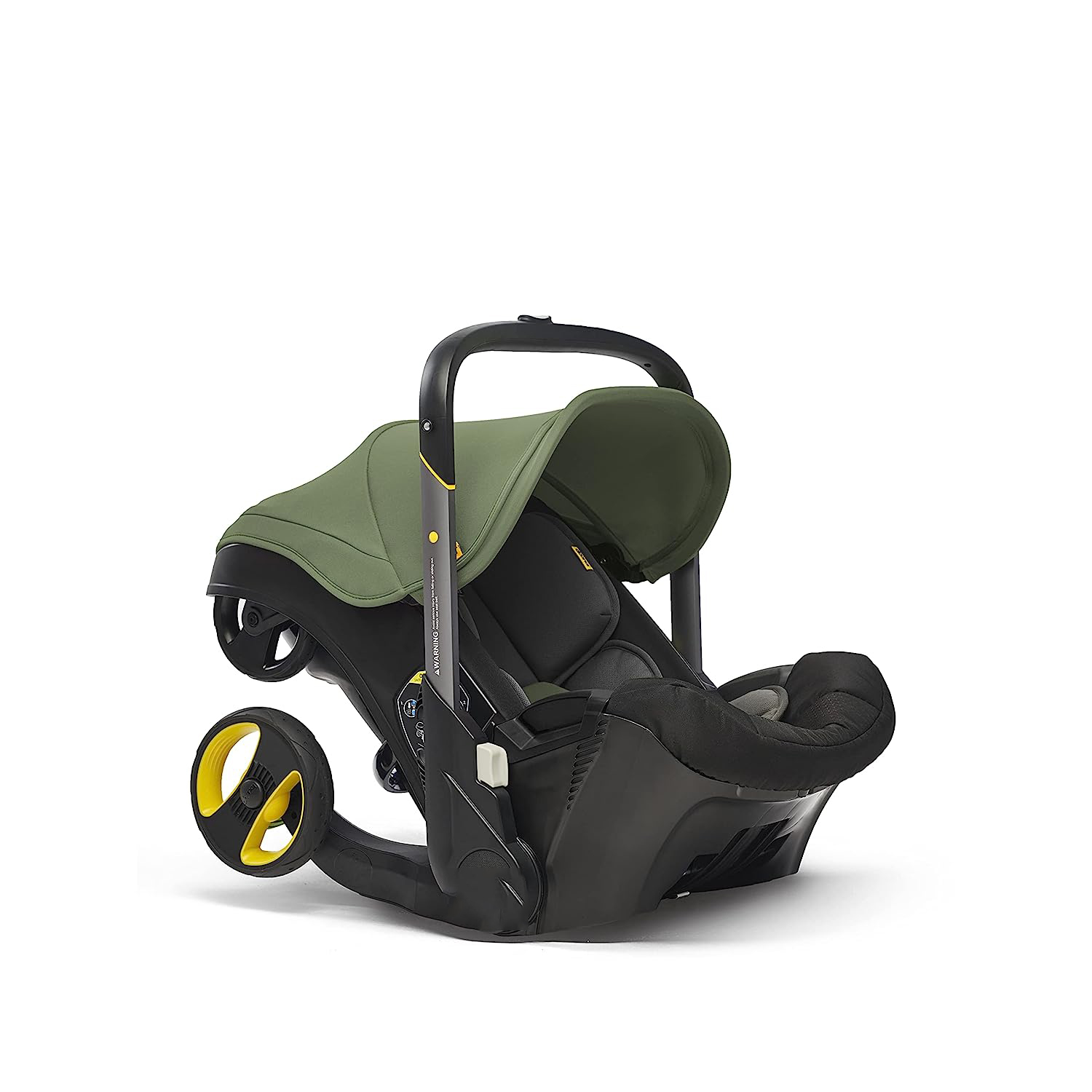 Infant Car Seat & Latch Base - Rear Facing, Car Seat to Stroller in Seconds - US Version, Nitro Black