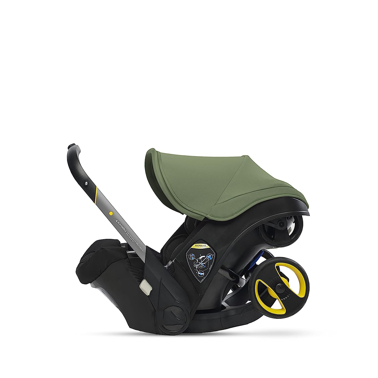 Infant Car Seat & Latch Base - Rear Facing, Car Seat to Stroller in Seconds - US Version, Nitro Black