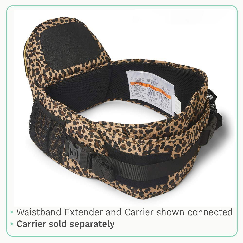 Safety-Certified Hip Seat Baby Carrier - Moms Choice Award Winner,  Ergonomic Carrier & Extenders for Newborns & Toddlers (Carrier, Grey)