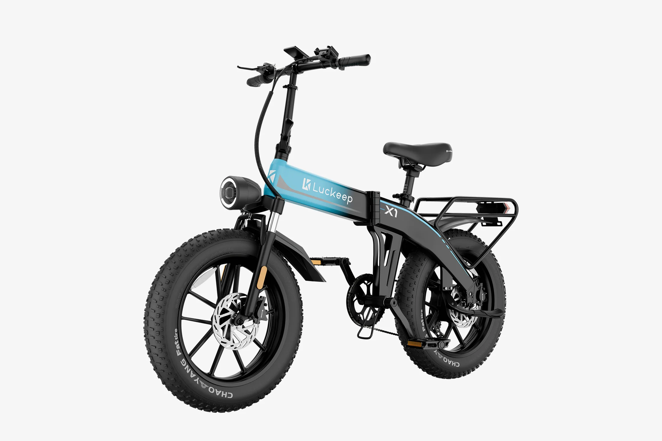 🔥 X1 Folding eBike｜1200W Motor｜48V15Ah Battery｜45 km/h Top Speed｜Long Range｜Off-Road｜Compact & Foldable