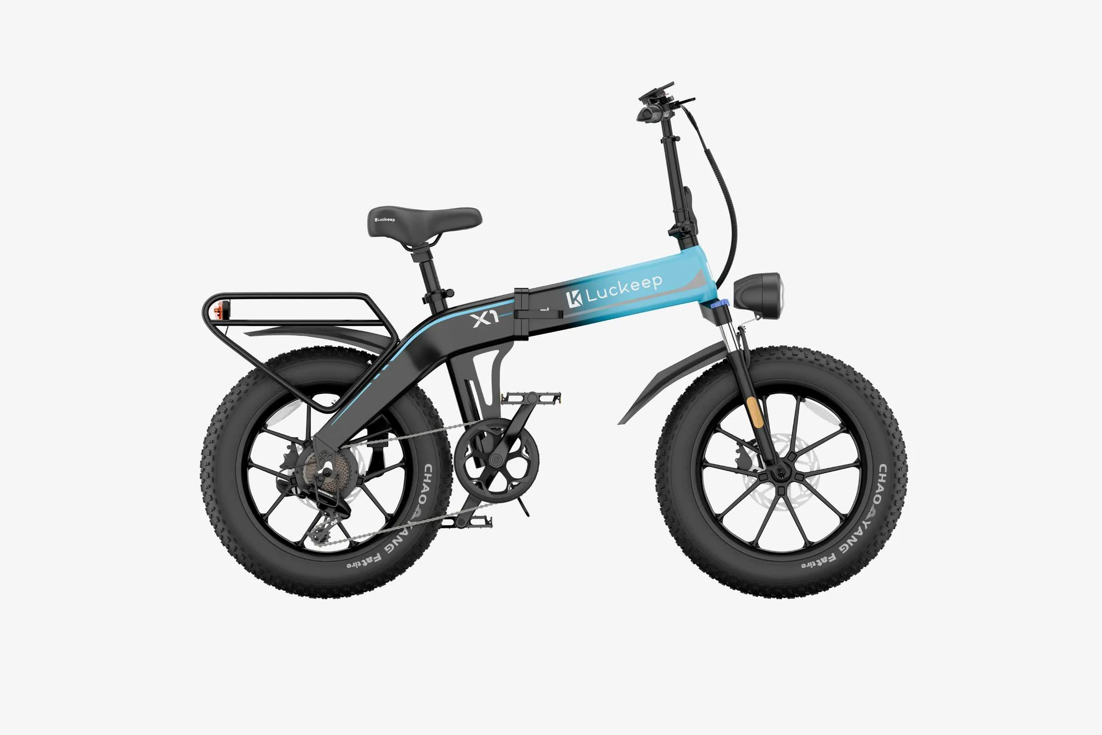 🔥 X1 Folding eBike｜1200W Motor｜48V15Ah Battery｜45 km/h Top Speed｜Long Range｜Off-Road｜Compact & Foldable